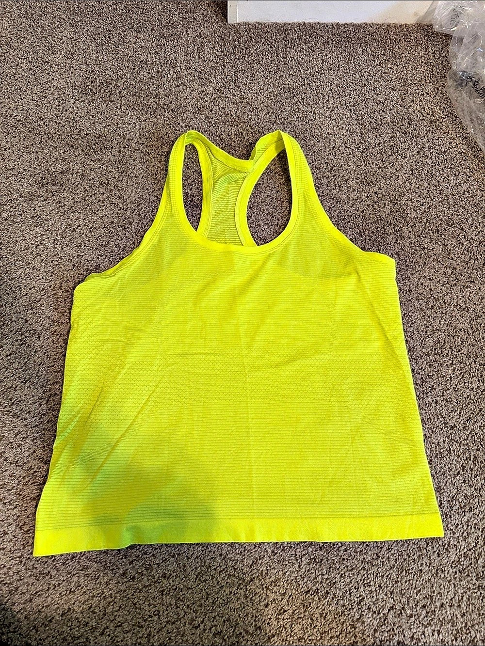 Lululemon Swiftly Tech Racerback Tank Top 2.0 Yellow